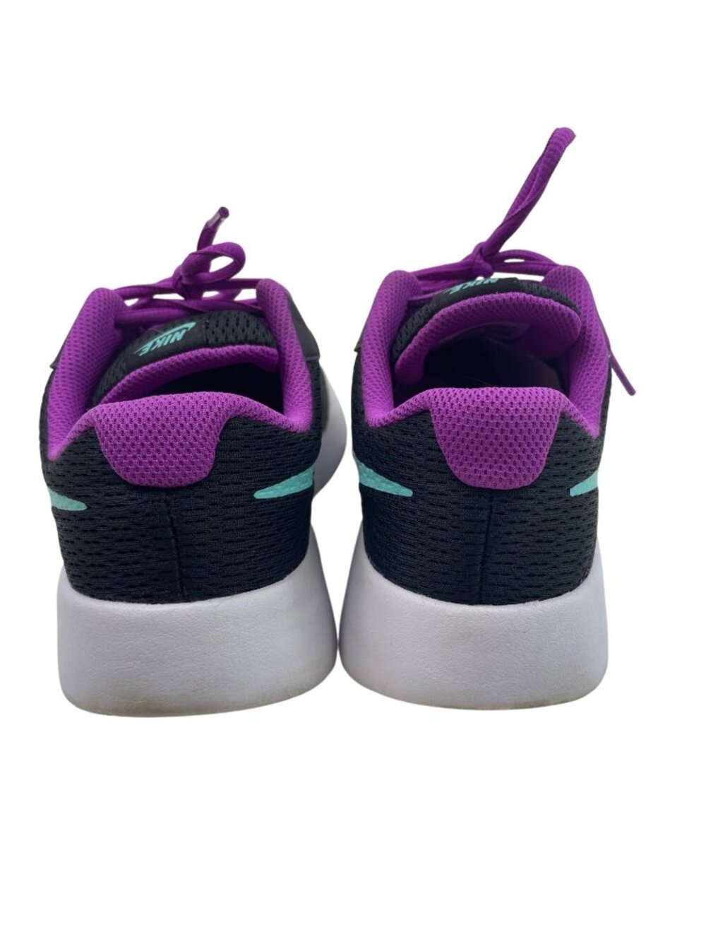 Nike Youth Tanjun Shoes Black/Hyper Purple Size 6Y Lightweight Athletic Sneakers - Picture 5 of 9